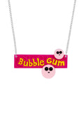 BUBBLE GUM WRAPPER NECKLACE