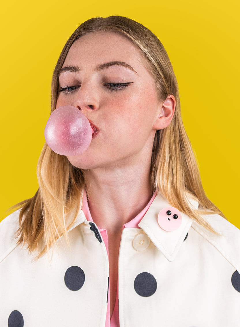 BUBBLE GUM BROOCH