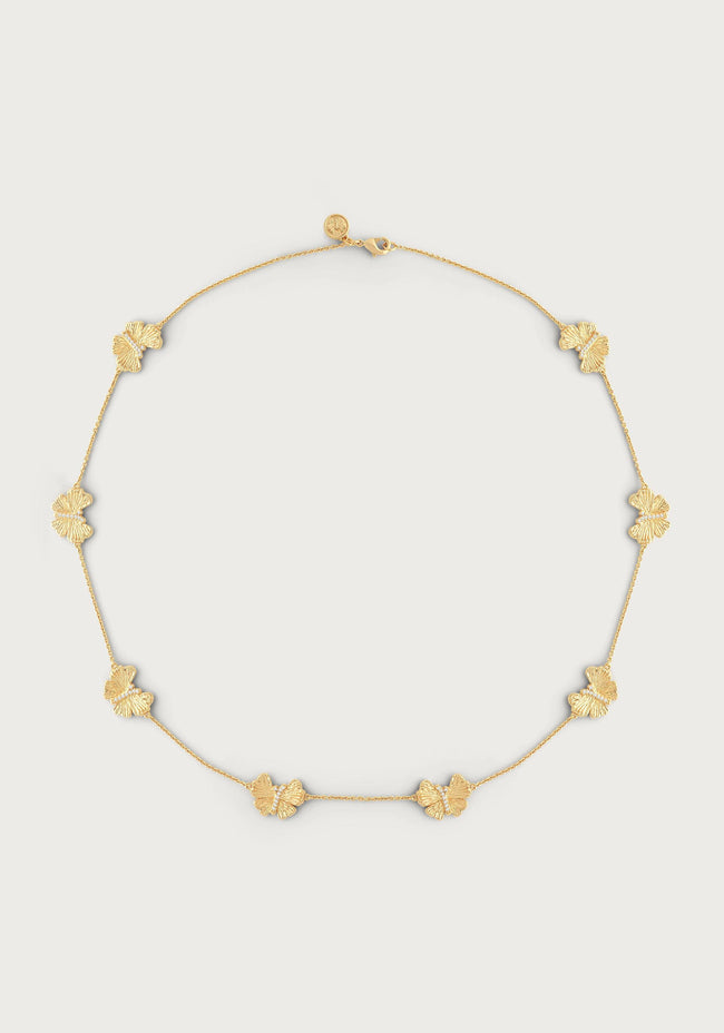 AA BUTTERFLY STATION NECKLACE