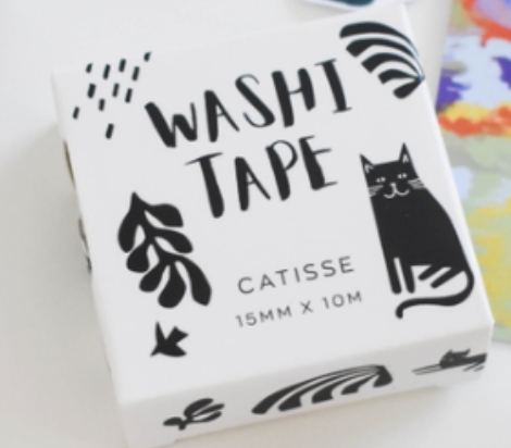 CATISSE BLUE WASHI TAPE