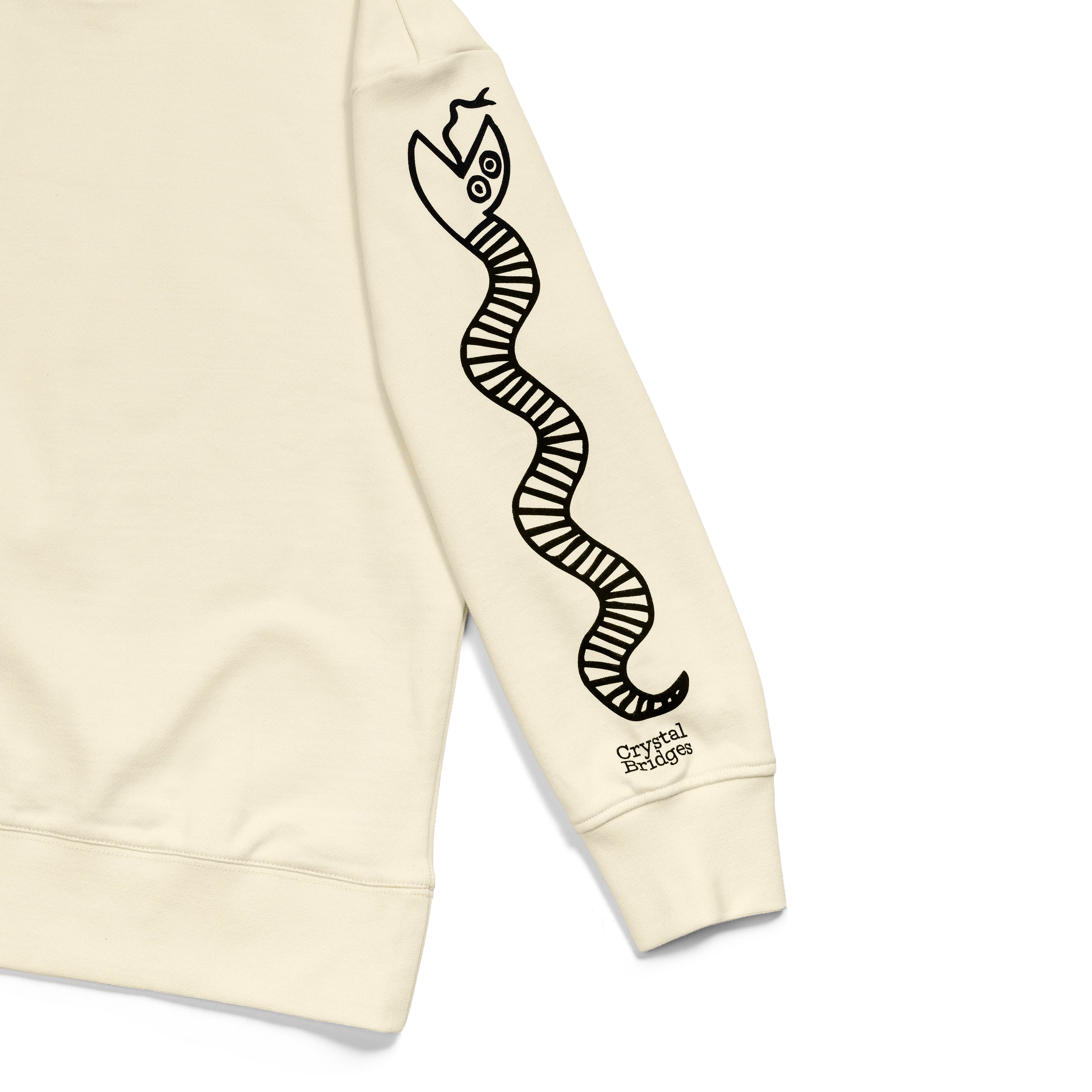 CRYSTAL BRIDGES X KEITH HARING SNAKE SWEATSHIRT