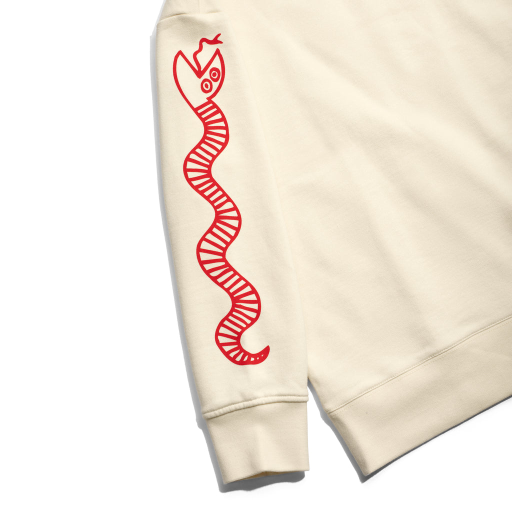 CRYSTAL BRIDGES X KEITH HARING SNAKE SWEATSHIRT