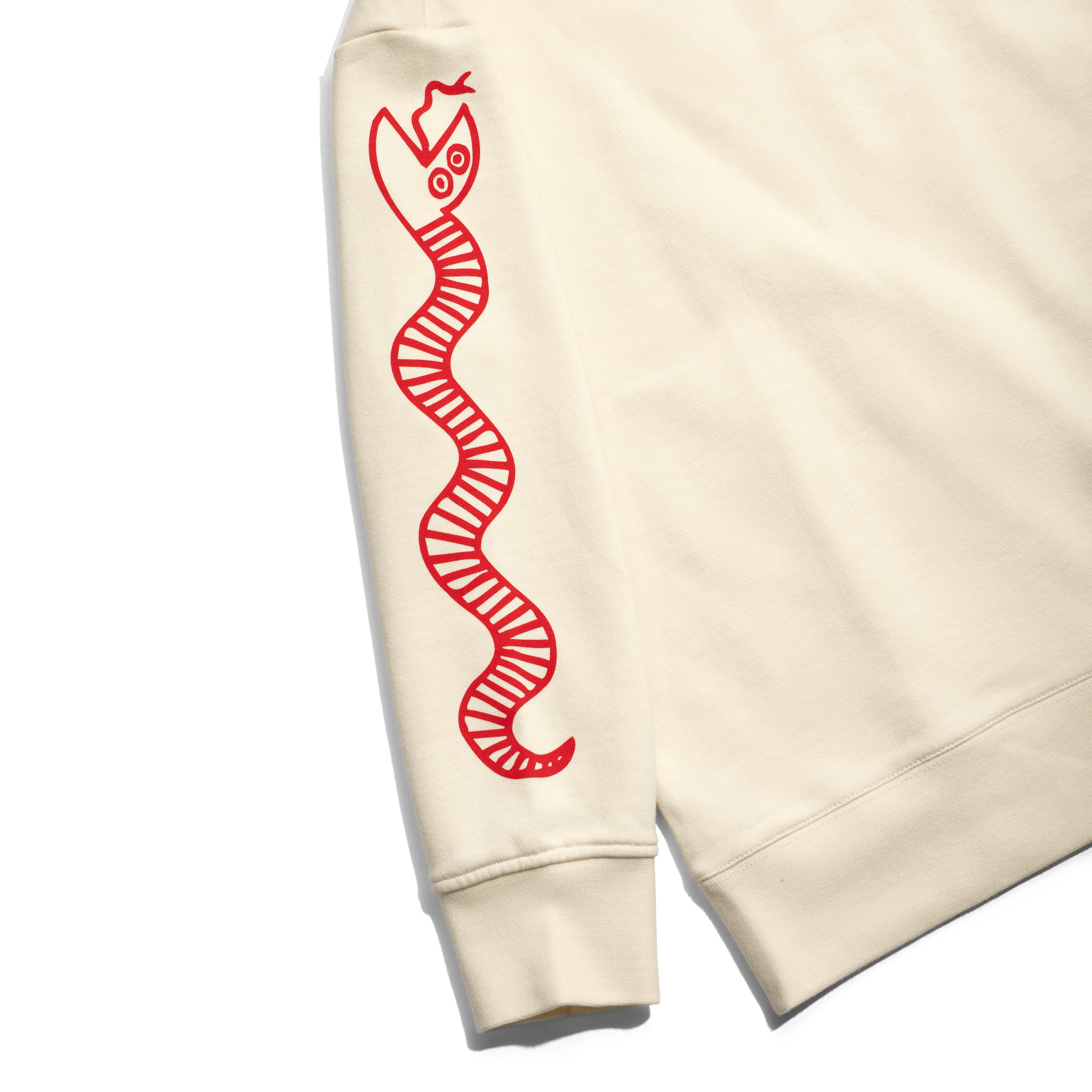 CRYSTAL BRIDGES X KEITH HARING SNAKE SWEATSHIRT