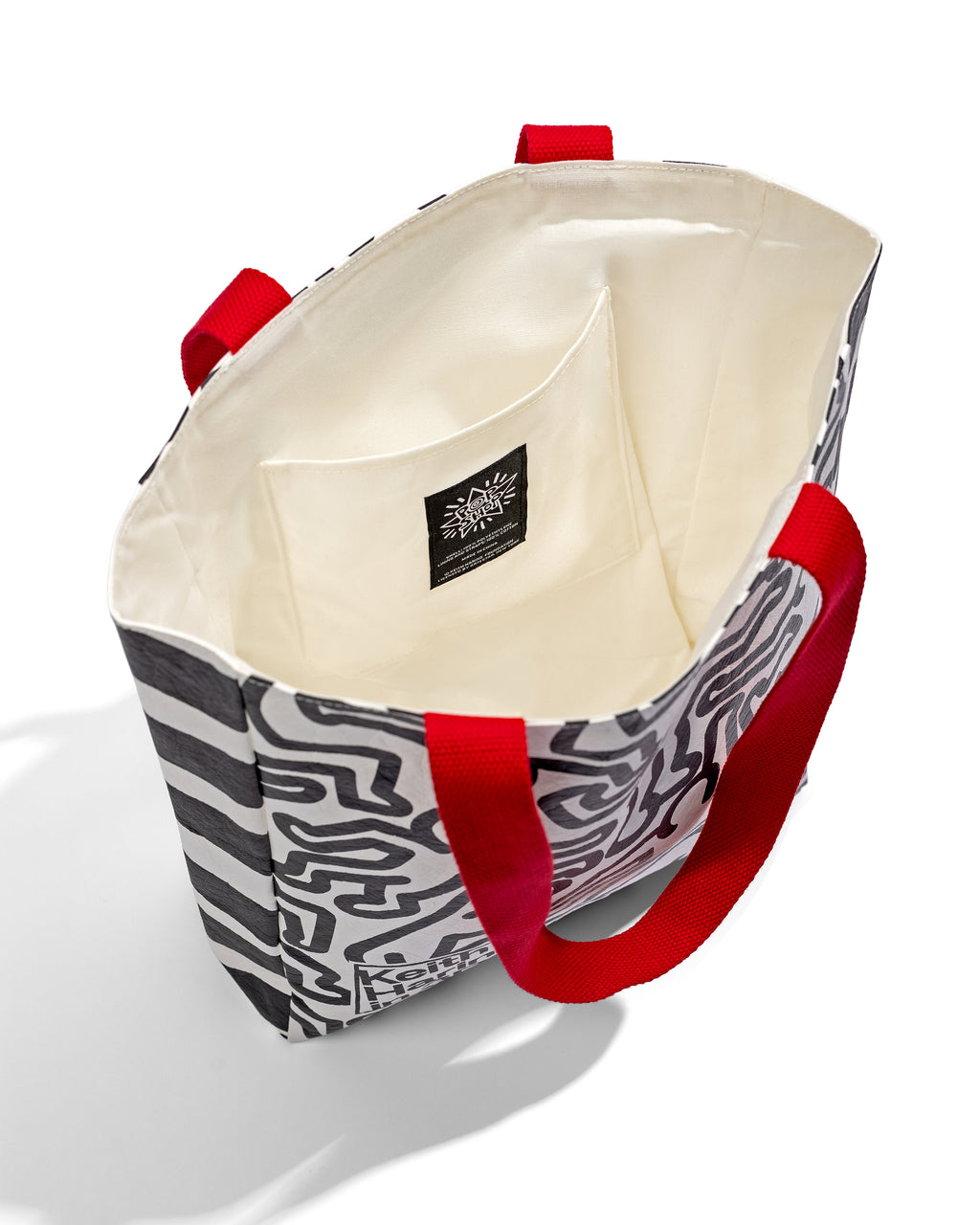 CRYSTAL BRIDGES X KEITH HARING UNTITLED (ELEPHANT) TYVEK TOTE
