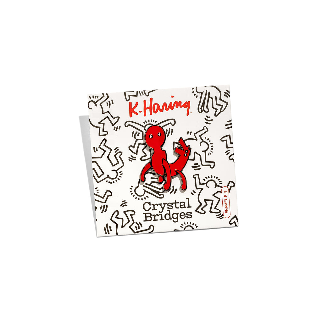 TWO-HEADED FIGURE ENAMEL PIN