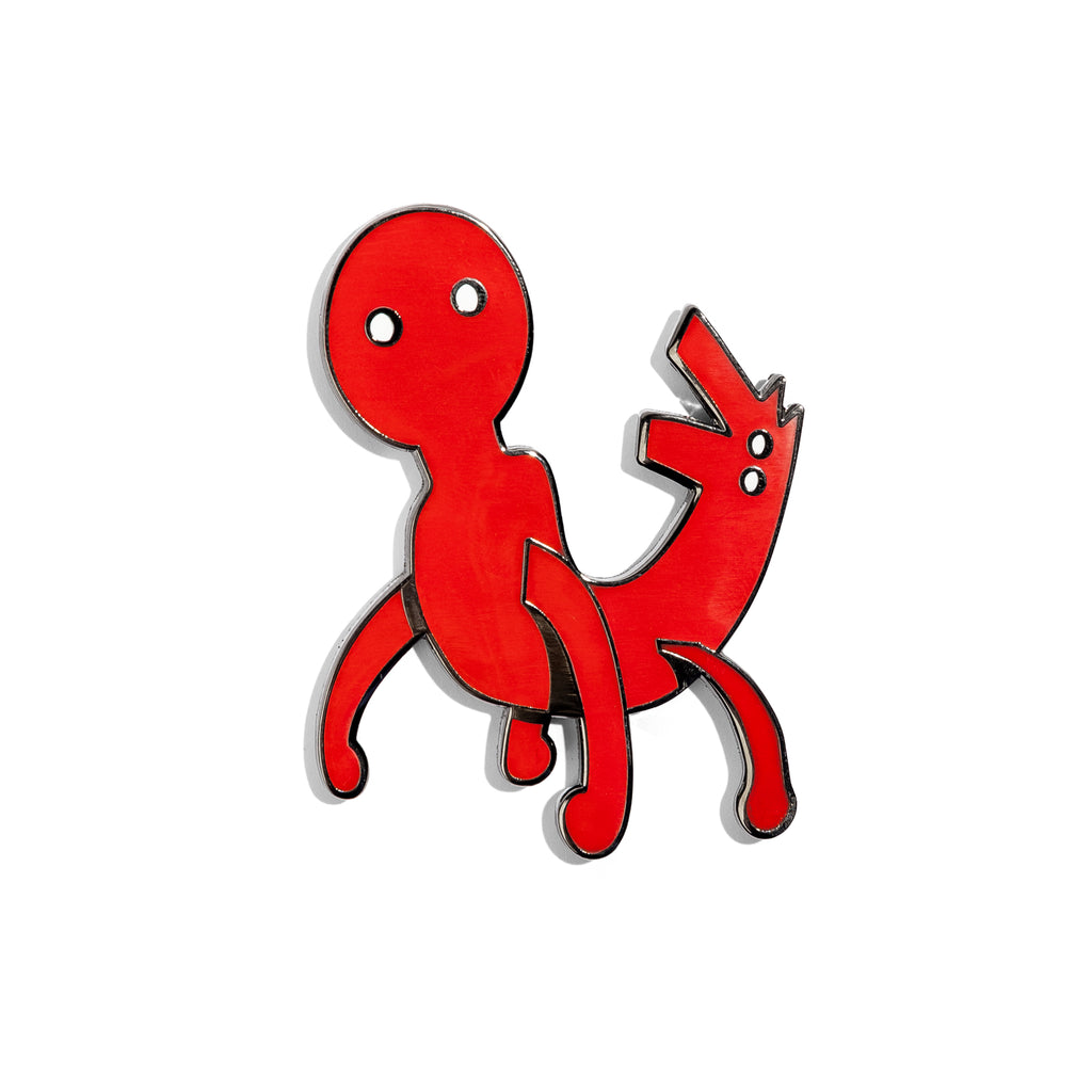 TWO-HEADED FIGURE MAGNET