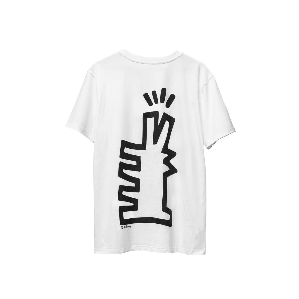 POP SHOP RADIANT BABY X BARKING DOG T-SHIRT