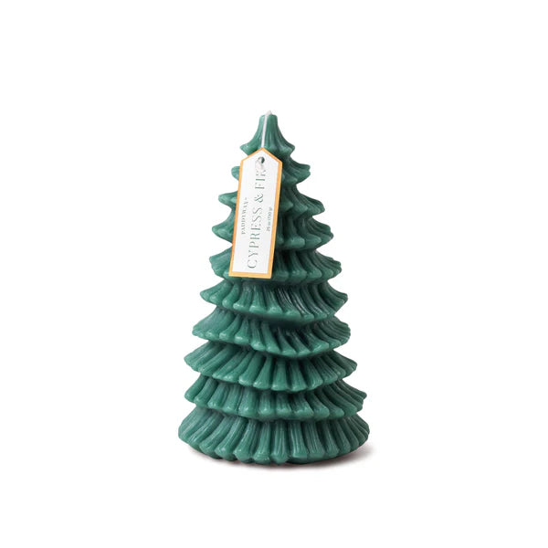 TALL TREE TOTEM CANDLE- CYPRESS & FIR