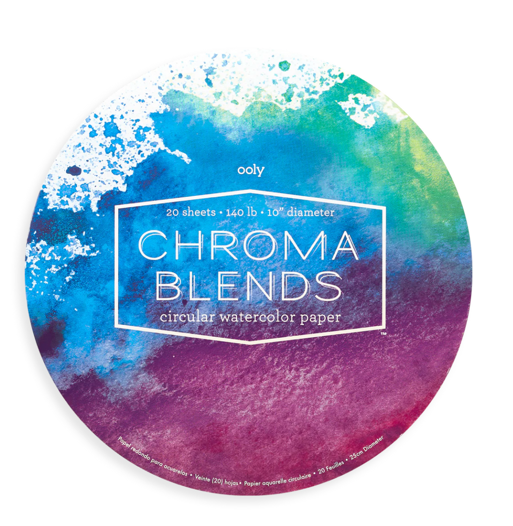 CHROMA BLENDS CIRCULAR WATERCOLOR PAPER PAD