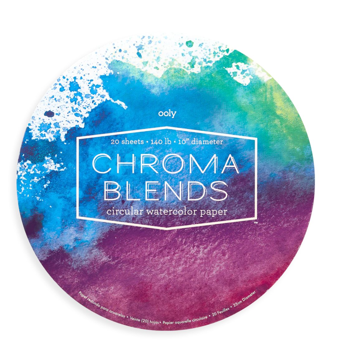 CHROMA BLENDS CIRCULAR WATERCOLOR PAPER PAD