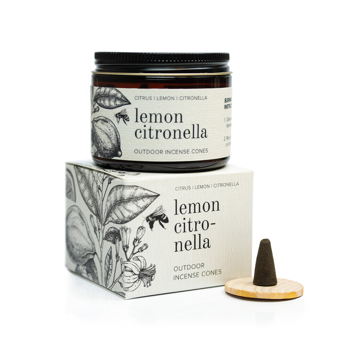 LEMON CITRONELLA INCENSE KIT