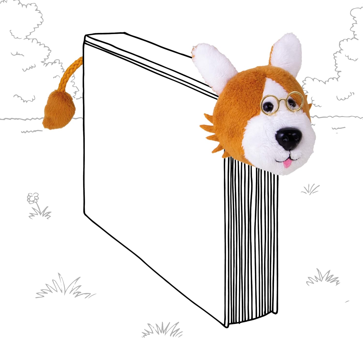 CORGI BOOK-TAILS BOOKMARK