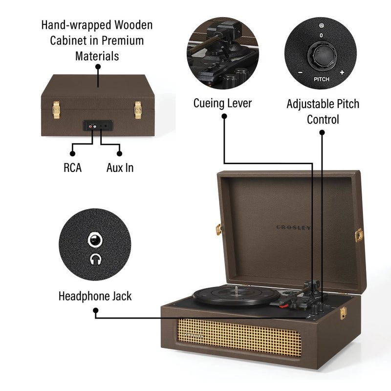 VOYAGER PORTABLE TURNTABLE