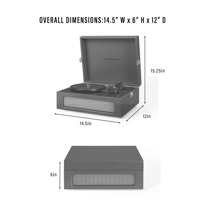 VOYAGER PORTABLE TURNTABLE