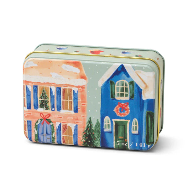 HOLIDAY 5 OZ CANDLE TIN- WINTER BALSAM