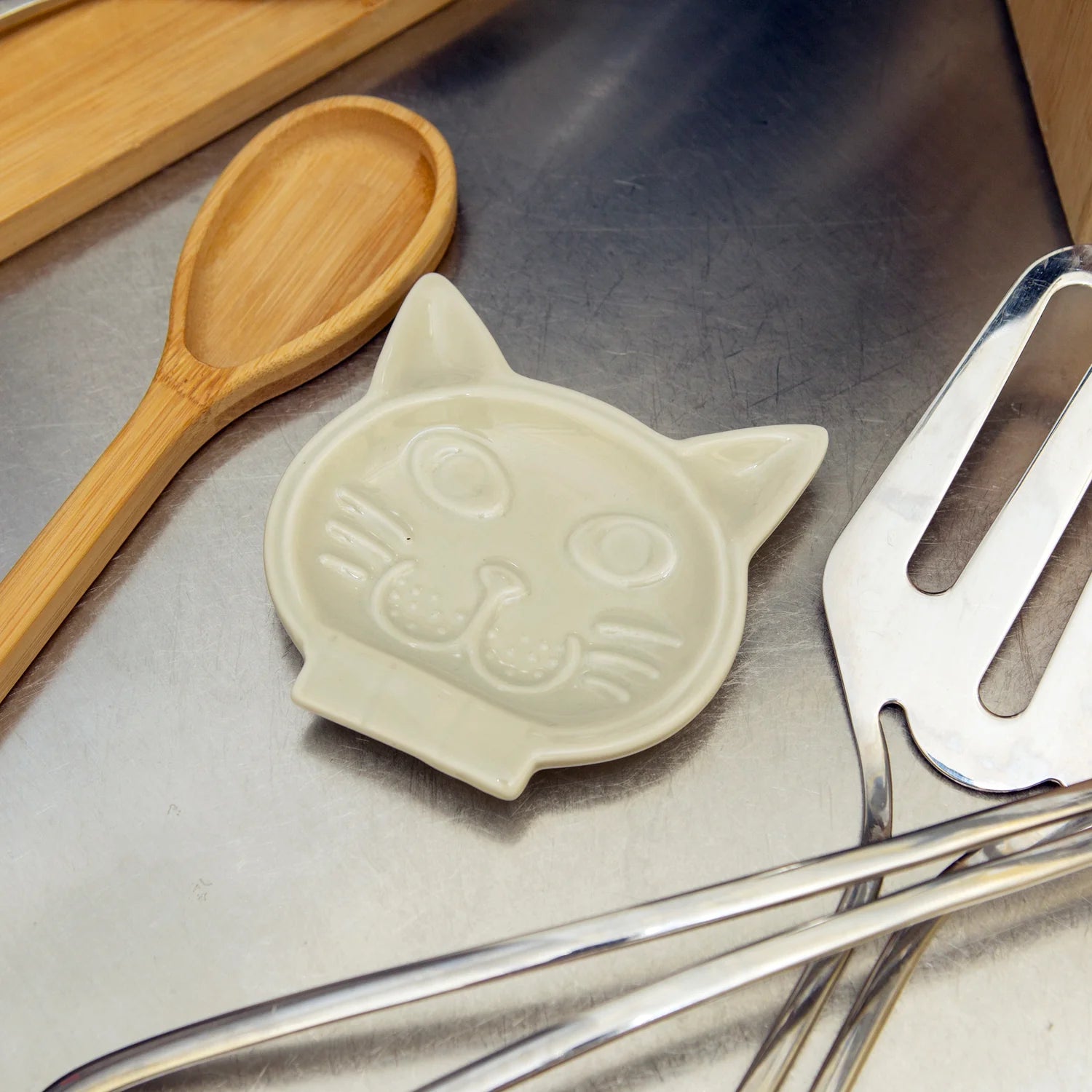 CAT SPOON REST