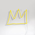 CROWN, JEAN-MICHEL BASQUIAT NEON