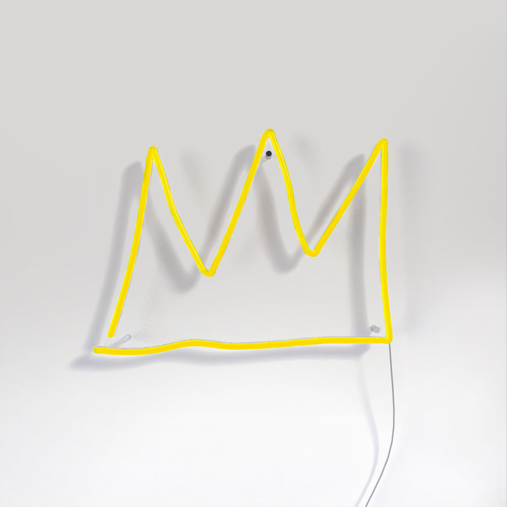 CROWN, JEAN-MICHEL BASQUIAT NEON