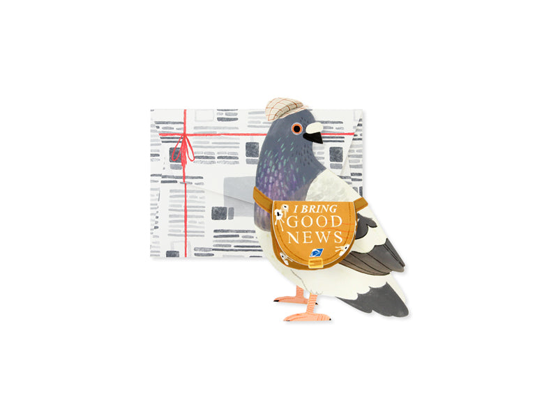 MESSENGER PIGEON CARD