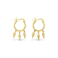 WILDFIRE HOOP EARRINGS