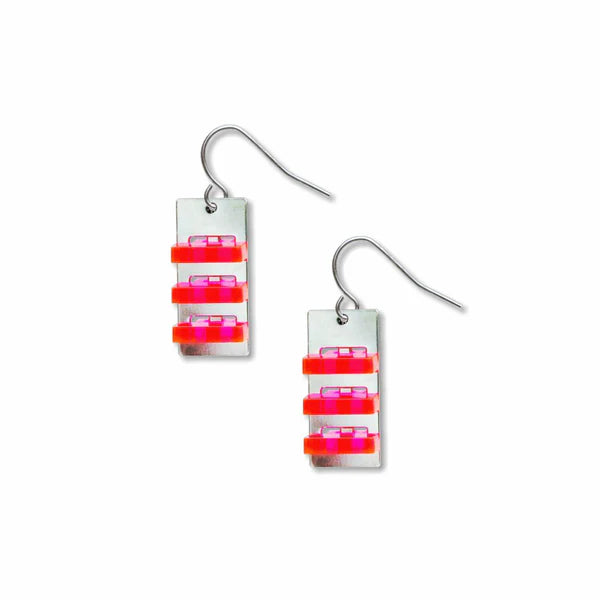 THE SPACE BETWEEN MODERN ART #11 EARRINGS