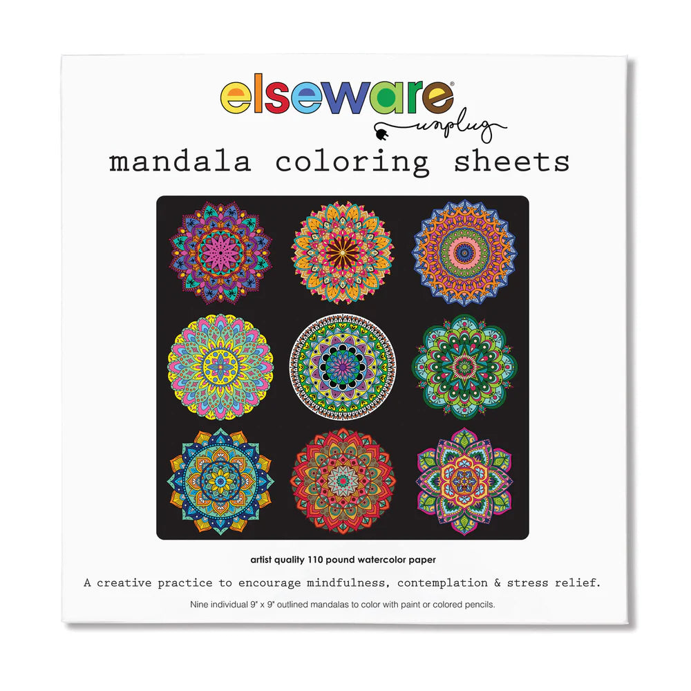 MANDALA COLORING SHEETS