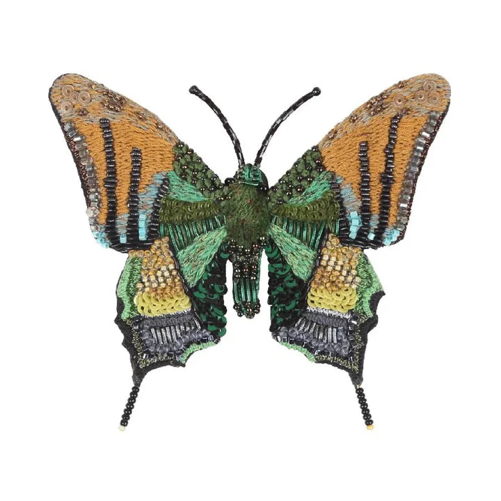 EMPEROR OF INDIA BUTTERFLY BROOCH PIN