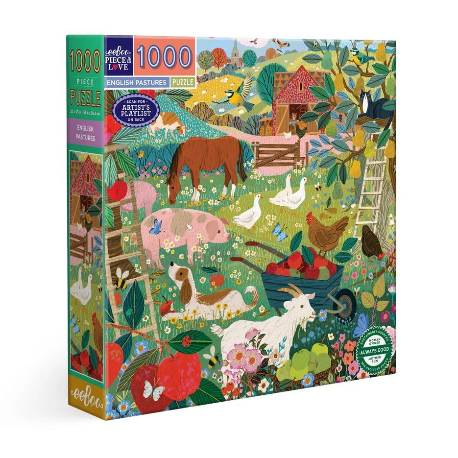 ENGLISH PASTURES PUZZLE (1000 PIECES)