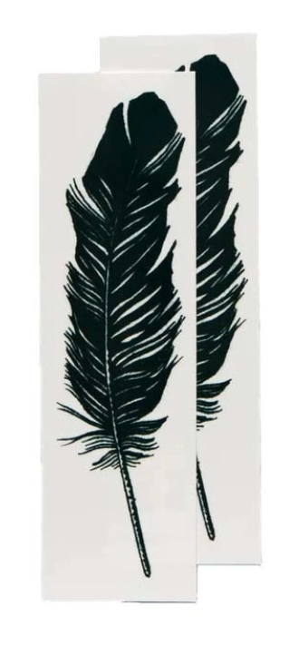 FEATHER TATTOO PAIR
