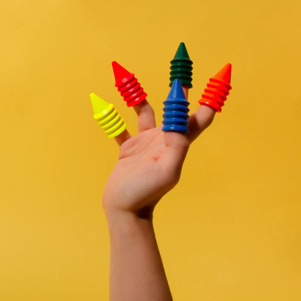 FINGER CRAYONS: SET OF 6