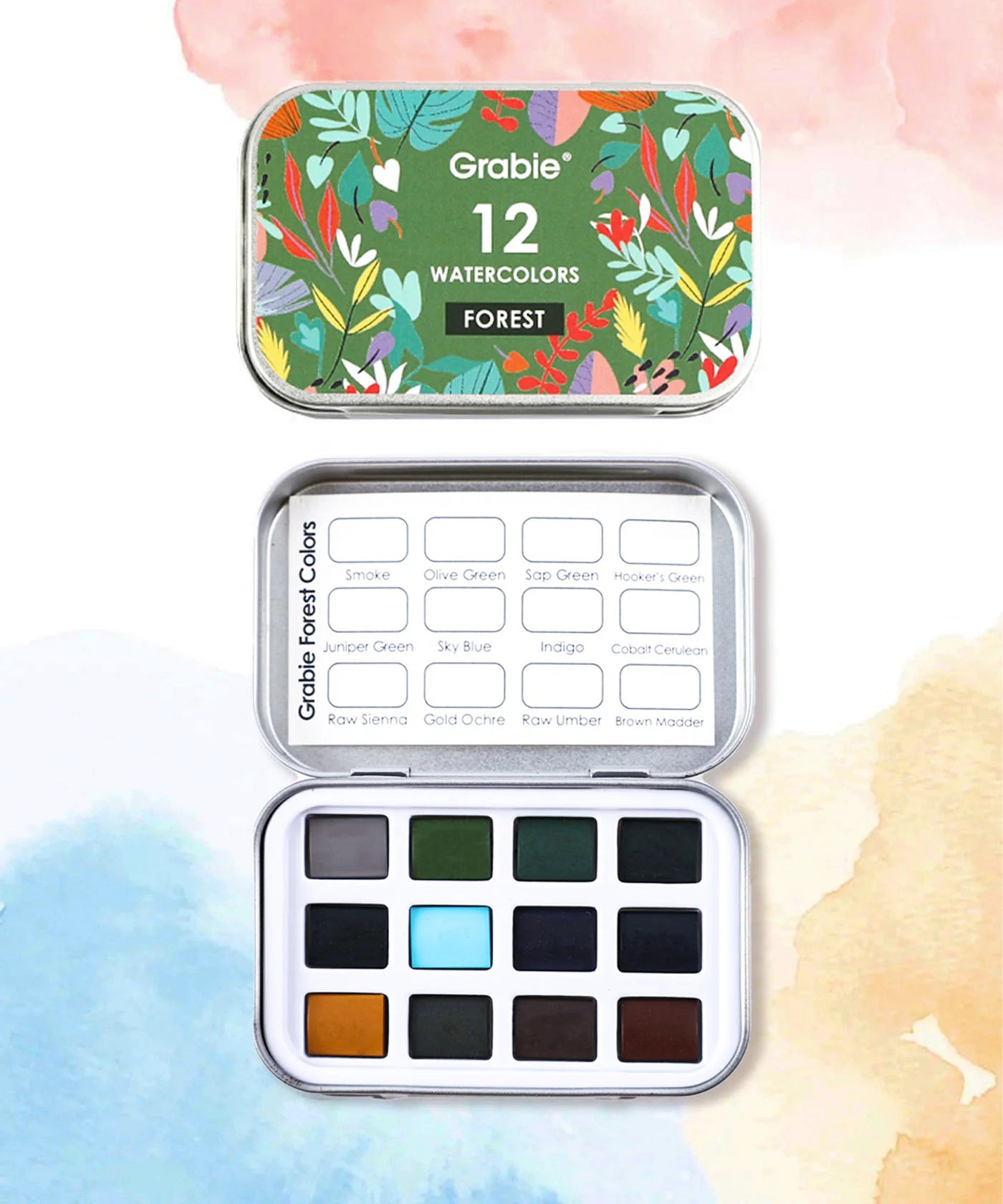 WATERCOLOR POCKET SET WITH BRUSH