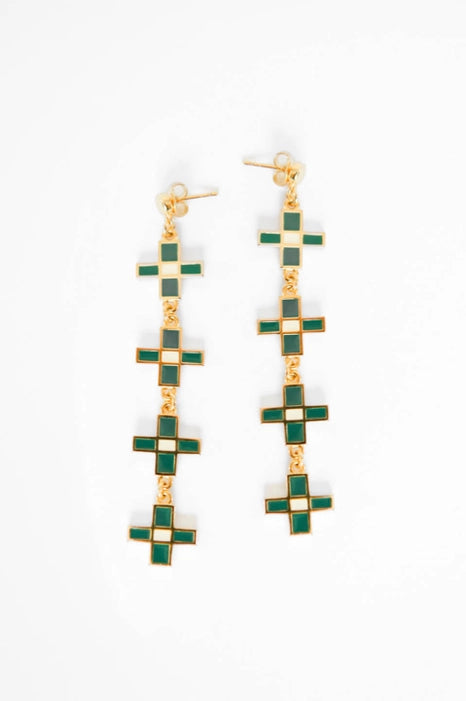 B. YELLOWTAIL EARRINGS