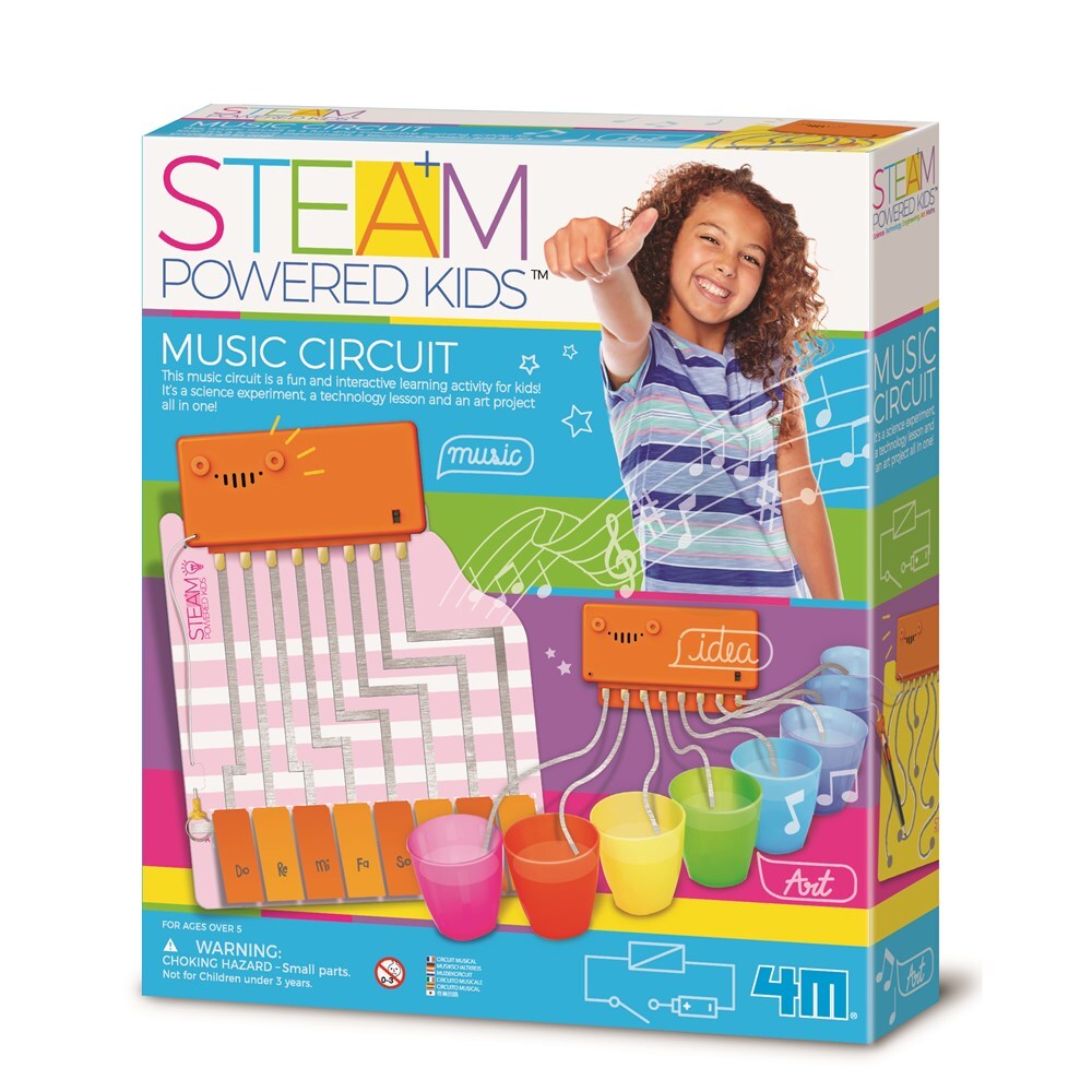 4M STEAM POWERED GIRLS MAGIC MUSIC CIRCUIT KIT
