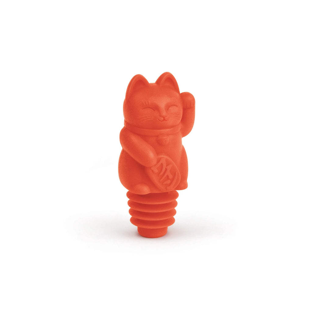 FELINE LUCKY BOTTLE STOPPER