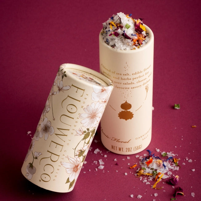 CLASSIC FLORAL GARNISHING SALT
