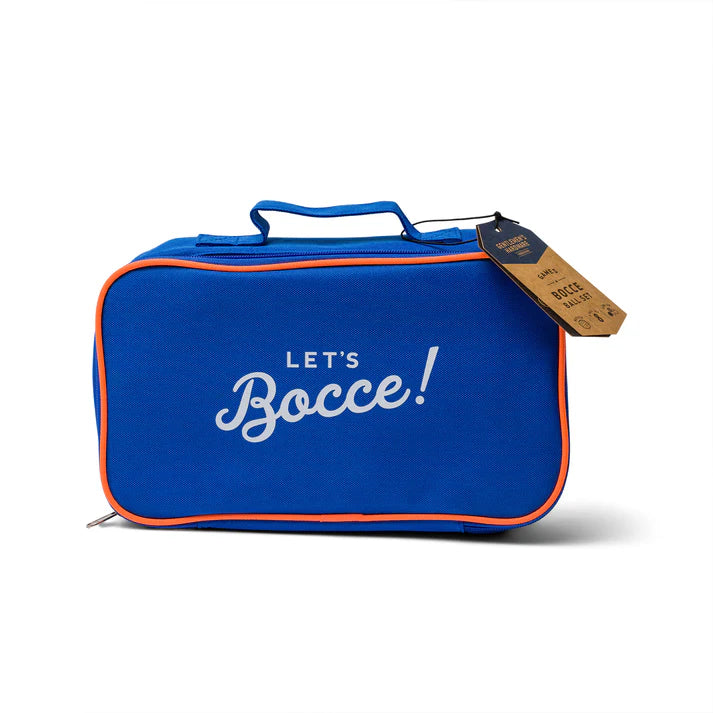 BOCCE BALL SET WITH TRAVEL CASE