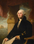GEORGE WASHINGTON [CONSTABLE-HAMILTON PORTRAIT] POSTCARD