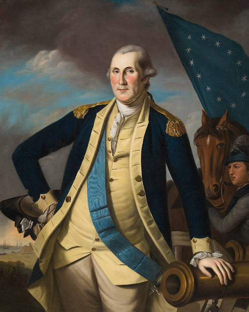 GEORGE WASHINGTON (PEALE) POSTCARD