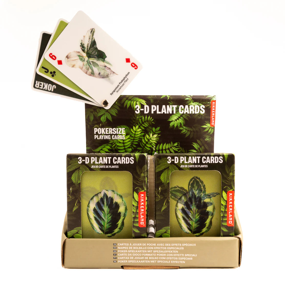 3-D PLANT CARDS