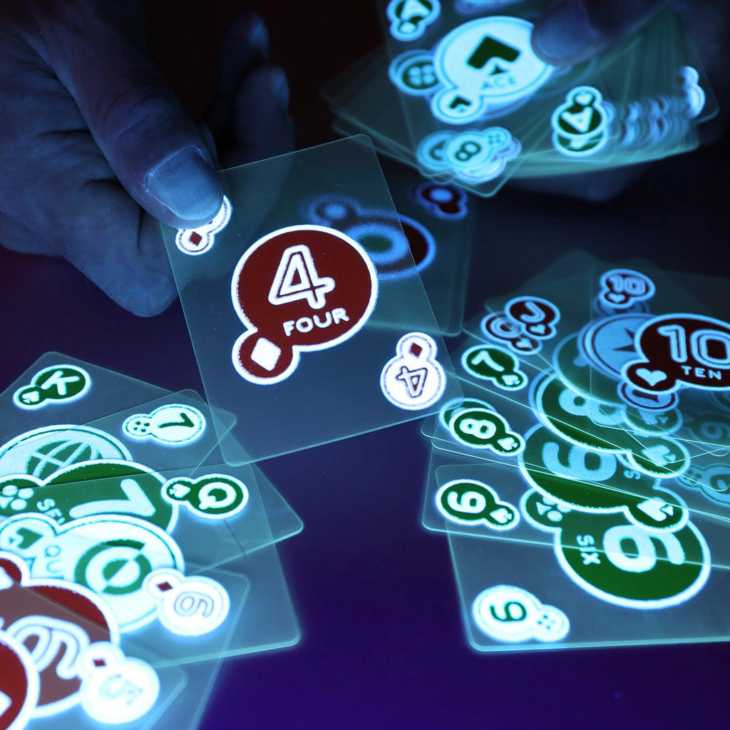 GLOW IN THE DARK PLAYING CARDS