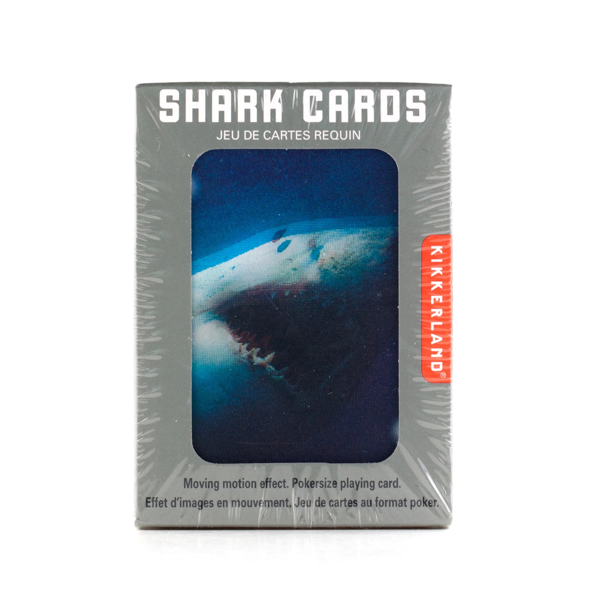3-D SHARK PLAYING CARDS