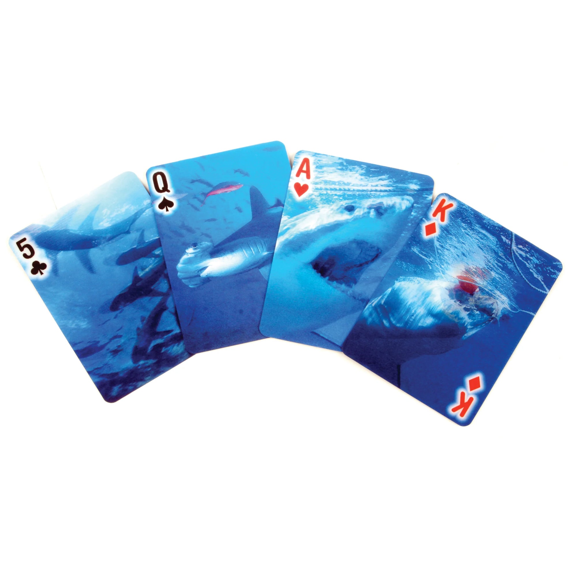 3-D SHARK PLAYING CARDS
