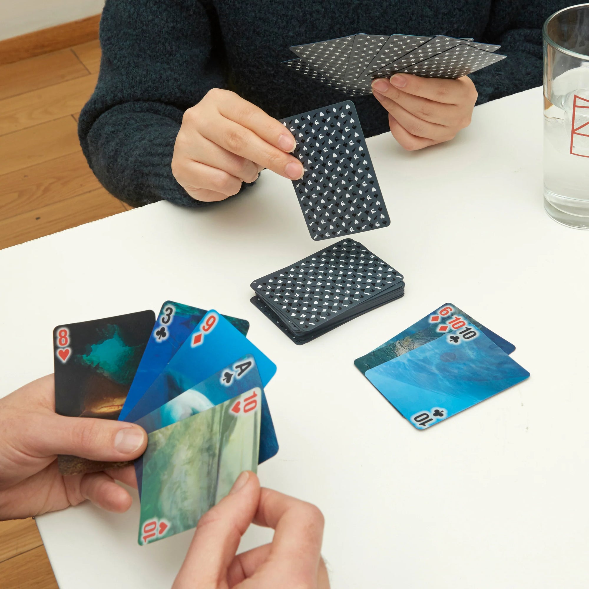 3-D SHARK PLAYING CARDS