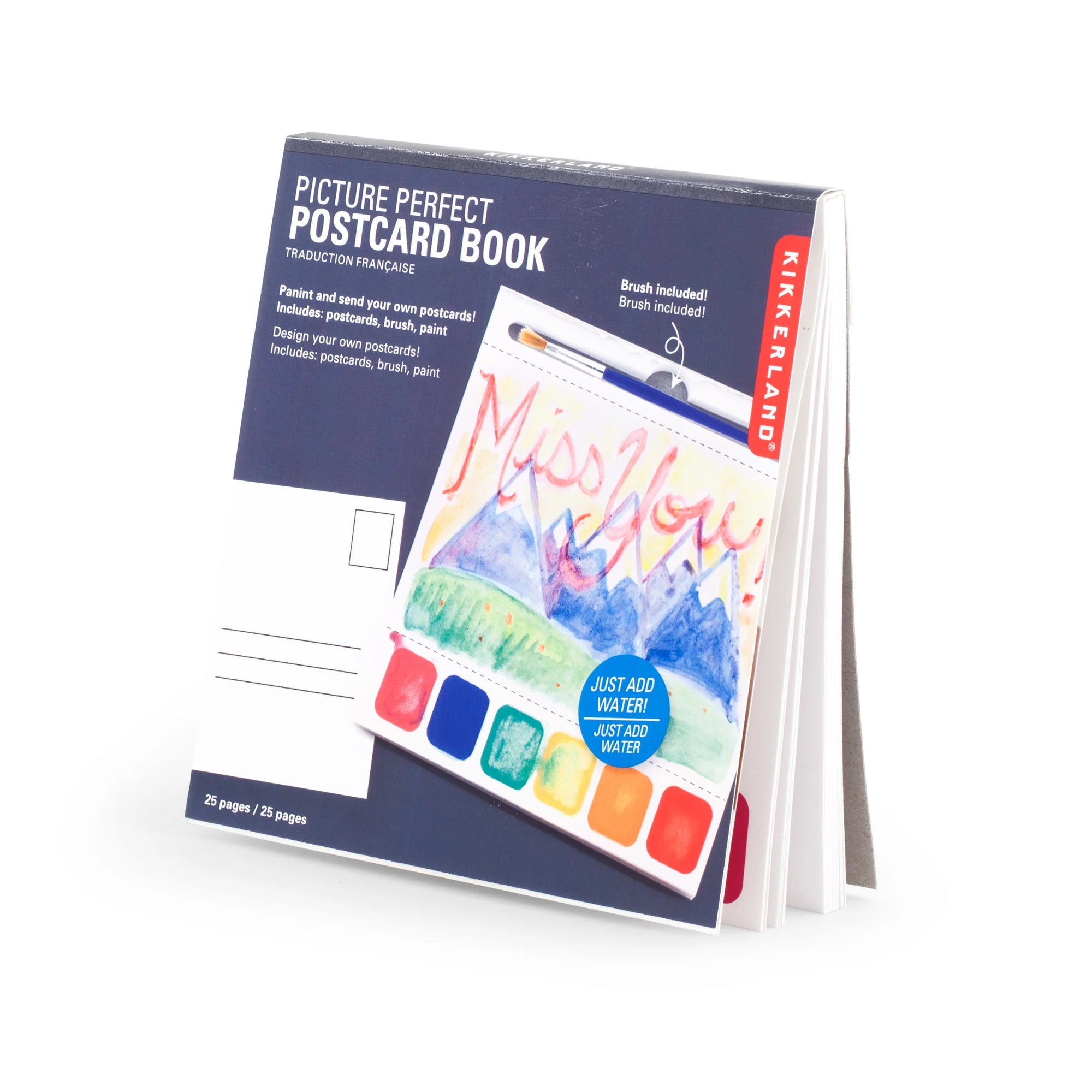 POSTCARD BOOK (PAINT YOUR OWN)