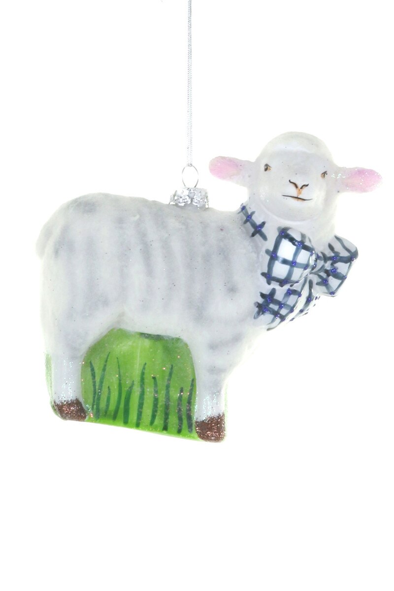 COUNTRY COTTAGE SHEEP ORNAMENT
