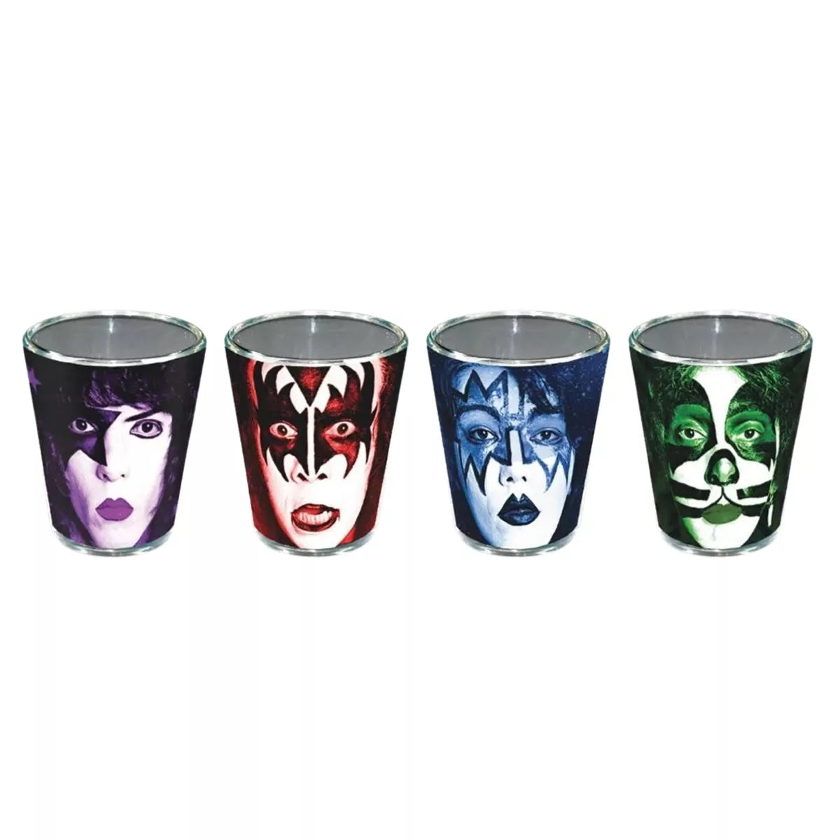 KISS MINI SHOT GLASS SET