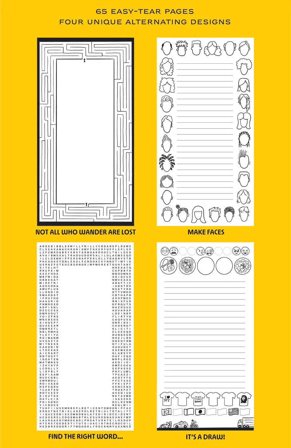 FUN AND GAMES NOTEPAD