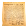 DECLARATION OF INDEPENDENCE DOCUMENT RECREATION