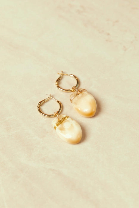 B. YELLOWTAIL EARRINGS