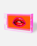 HOT KISS ACRYLIC TRAY